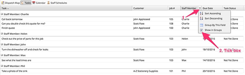 #ServiceM8Tips: How to manage your task list