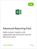 Advanced reporting pack