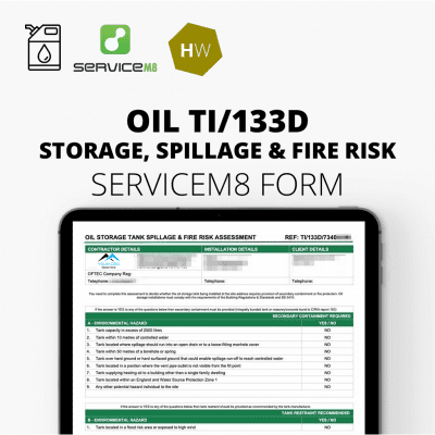 TI133D Domestic Oil Storage, Spillage and Fire Risk