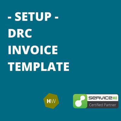Done for you servicem8 DRC invoice template
