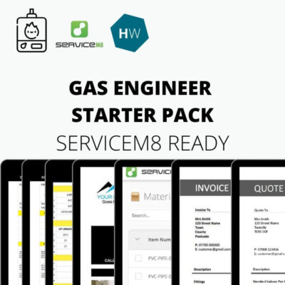 Gas Engineer Starter Pack for ServiceM8