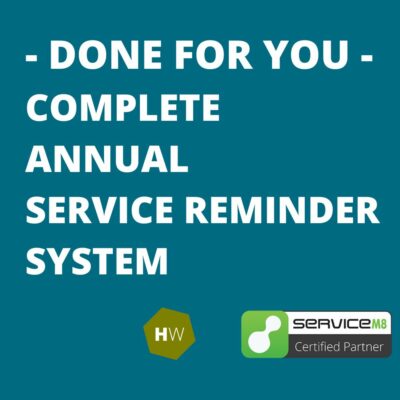 done for you annual service reminder system service
