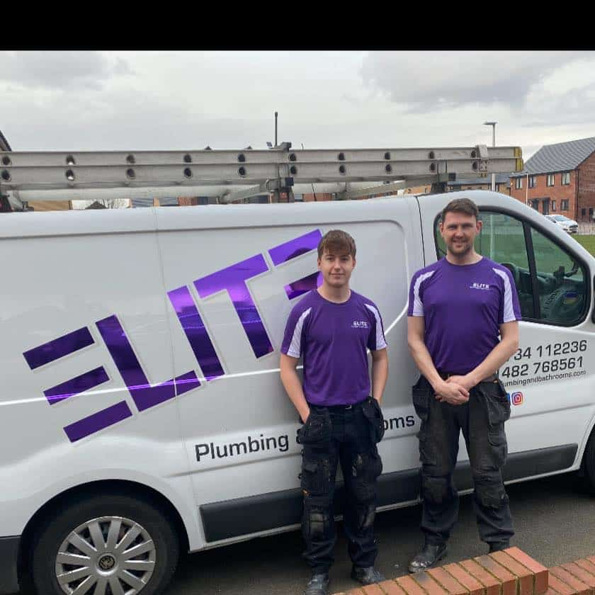 Client - Elite Plumbing and Heating Logo and Vans