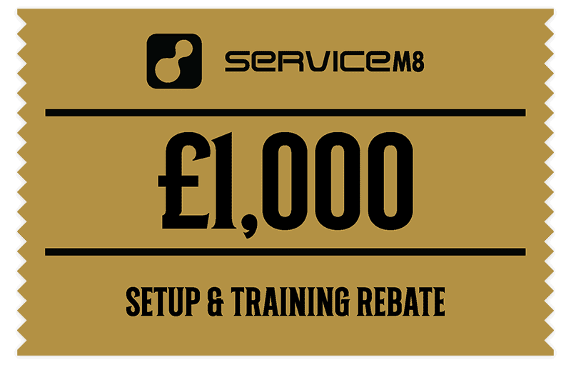 Check out the ServiceM8 setup and training rebate fund!