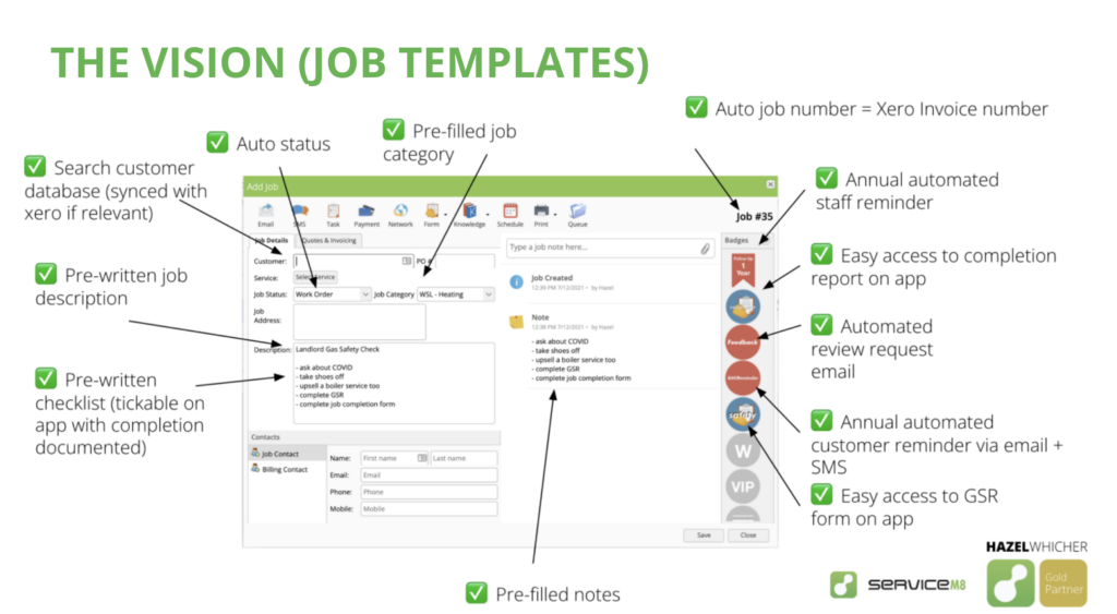 Job templates