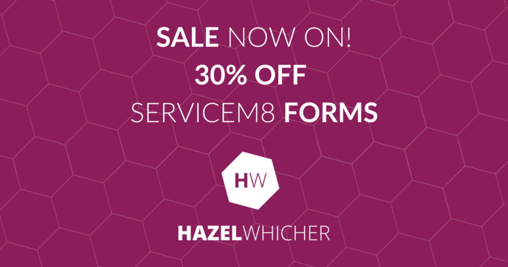 30% off ServiceM8 forms