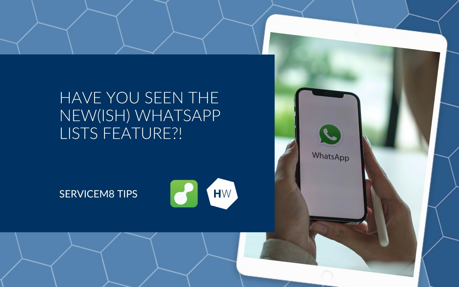 Have you seen the new(ish) WhatsApp lists feature!