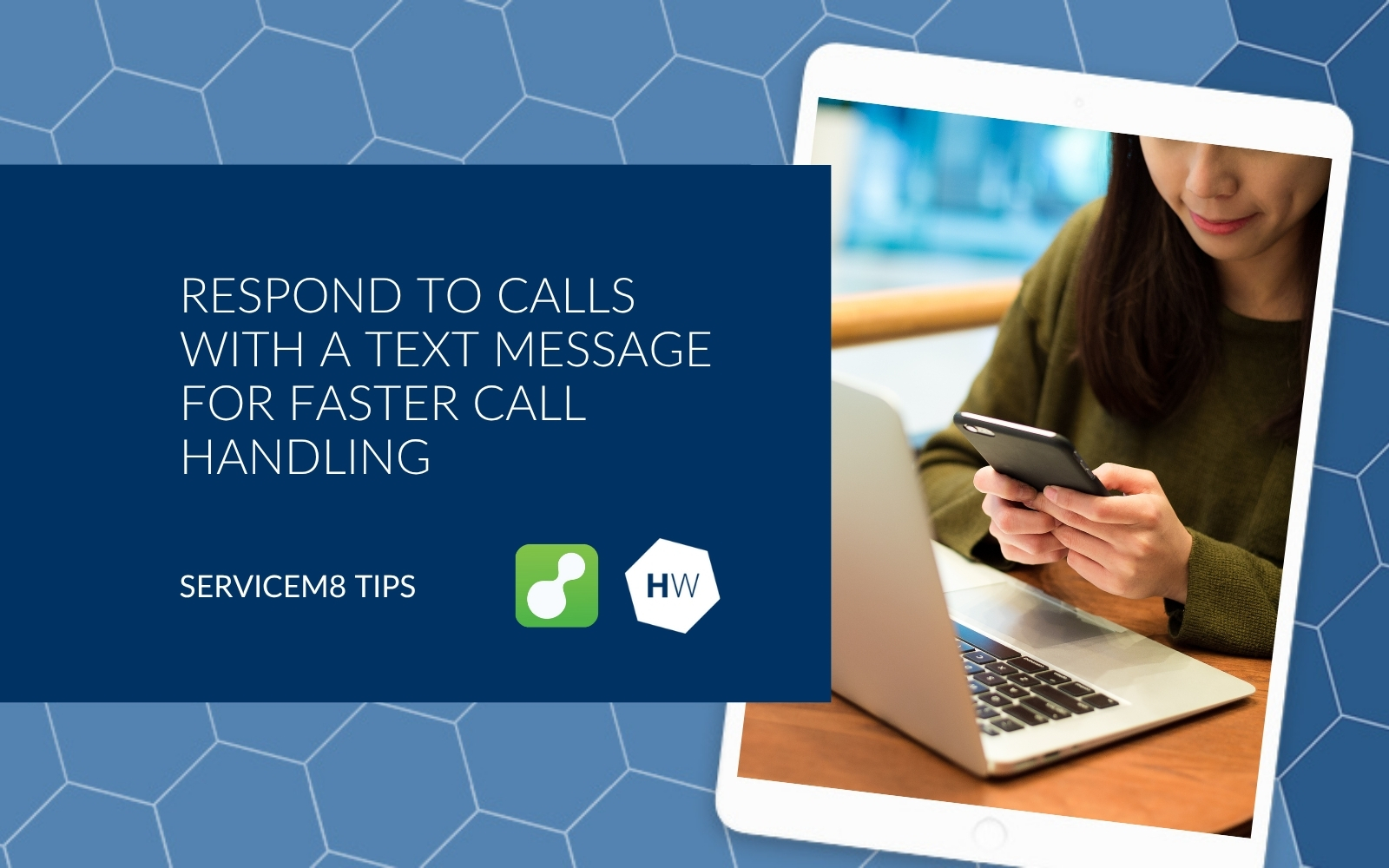 Respond to calls with a text message for faster call handling