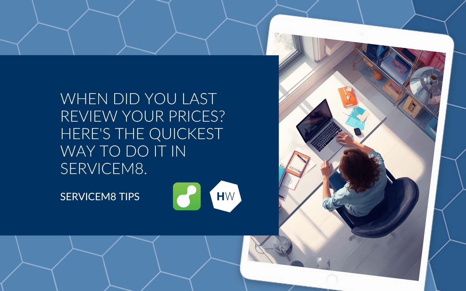 When did you last review your prices Here's the quickest way to do it in ServiceM8.