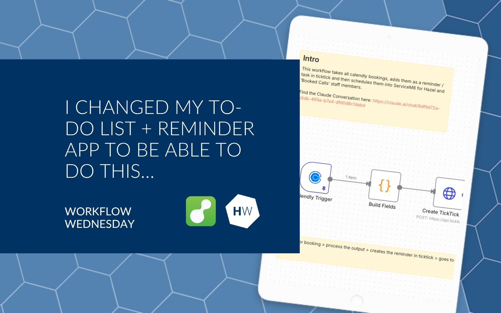 I changed my to-do list + reminder app to be able to do this…