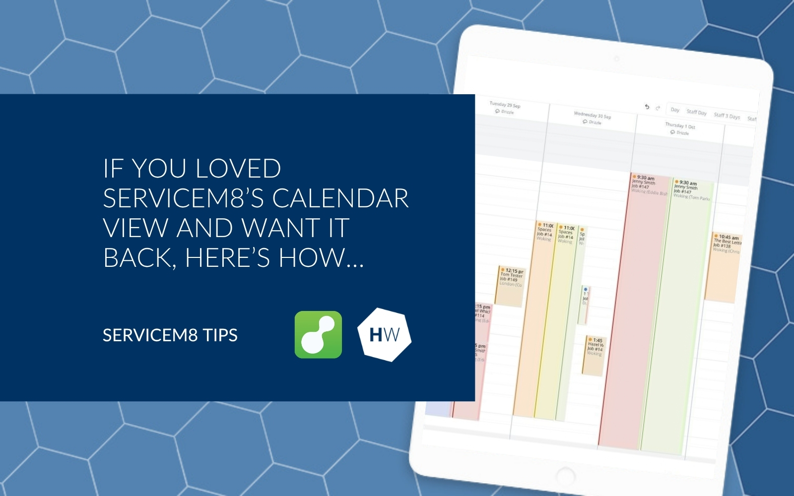 If you loved ServiceM8’s Calendar view and want it back, here’s how…